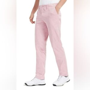 💕Lesmart Men's Flex Straight Fit Golf Pants Trousers
